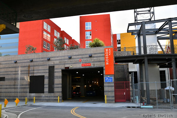 003 Blossom Plaza Red Parking entrance