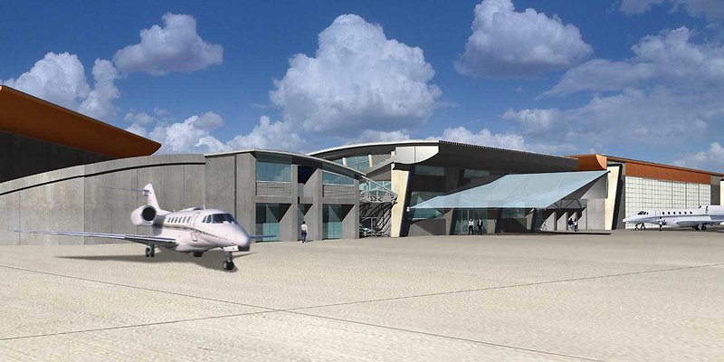 scottsdale air center overall rendering